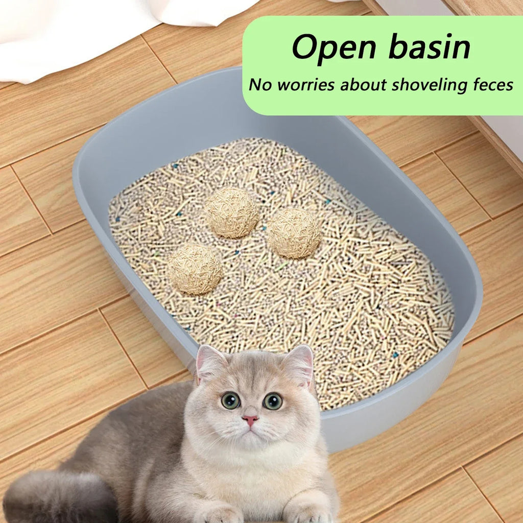 PurrClean Semi-Enclosed Litter Box