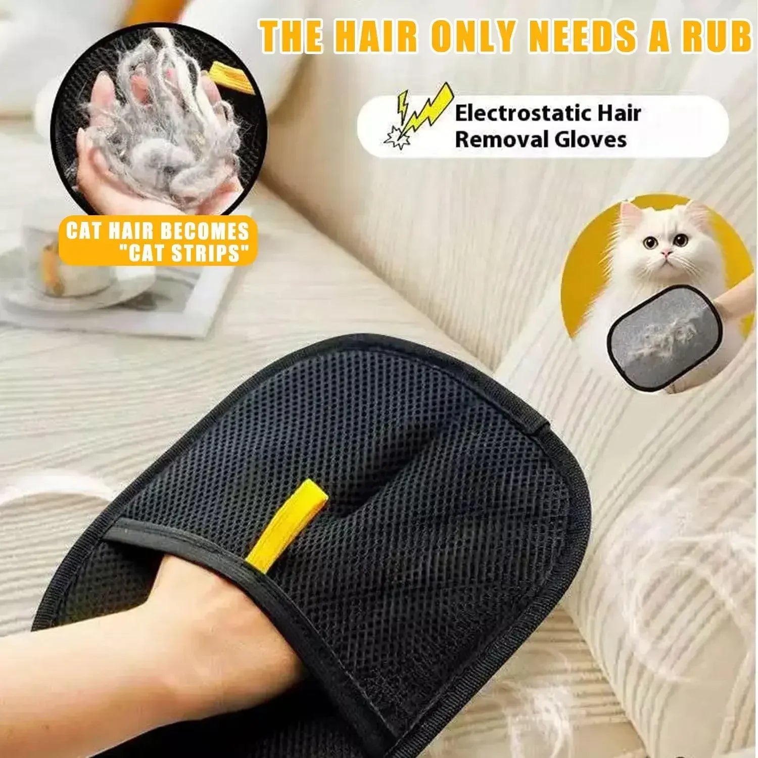 FurWhisper Pet Grooming Glove