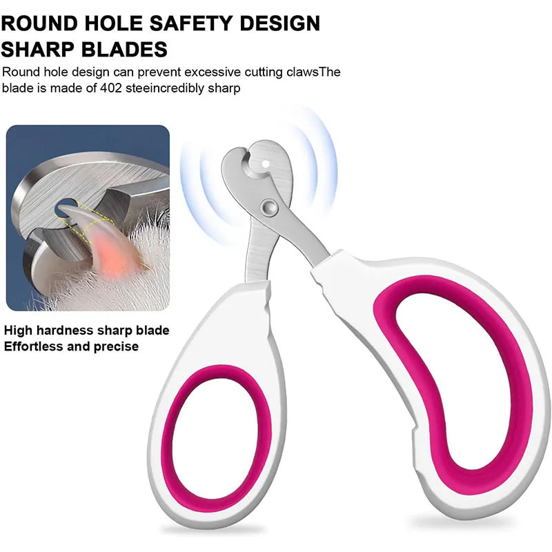 Pet Dog Cat Small Animal Nail Clipper, Suitable for Hamster Rabbit Hedgehog Chinchilla Guinea Pig Cats Paw Trimmer Grooming