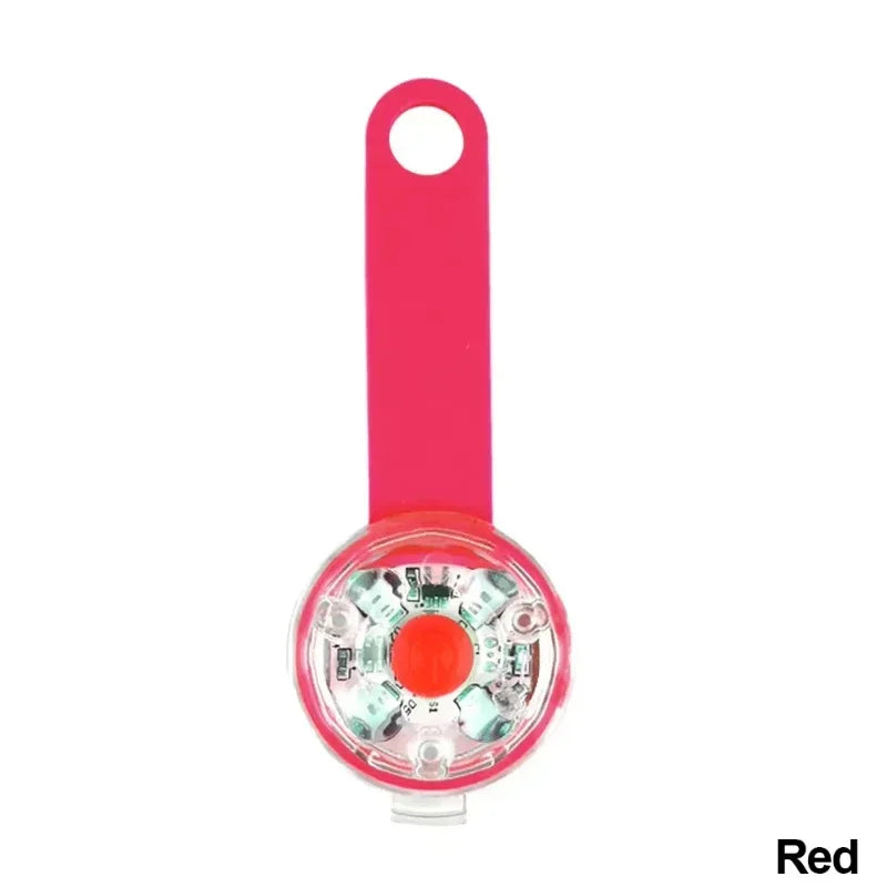 LED Pet Tracking Luminous Pendant Bright Ligh Dogs Collars Dog Wear Loss Weatherproof LED Safety Light USB Rechargeable Safety
