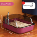 PurrClean Semi-Enclosed Litter Box